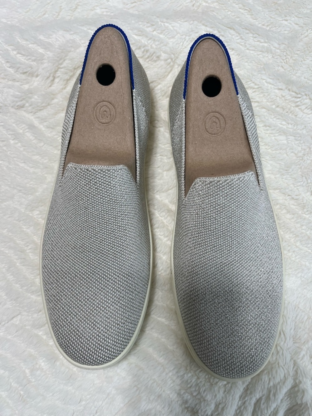 Rothy’s The Slip On Sneaker Diamond Twill Knit Sneakers NIB Women’s 11.5 New Box - Picture 6 of 11